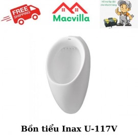 BỒN TIỂU NAM CAO CẤP INAX U-117V CHÍNH HÃNG GIÁ RẺ